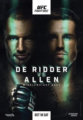 UFC Fight Night 262 - De Ridder vs Allen