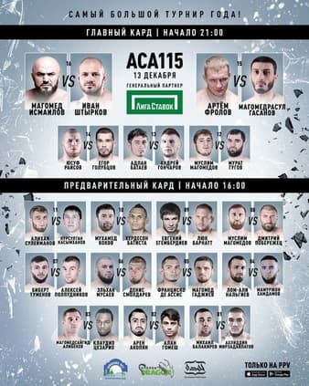 ACA 115 - Ismailov vs Shtyrkov