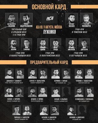 ACA 161 - Gasanov vs Abdurakhmanov