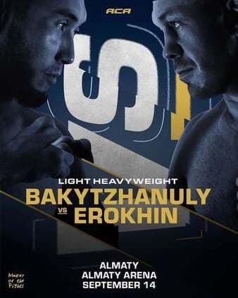ACA 192 - Bakhytzhanuly vs Erokhin