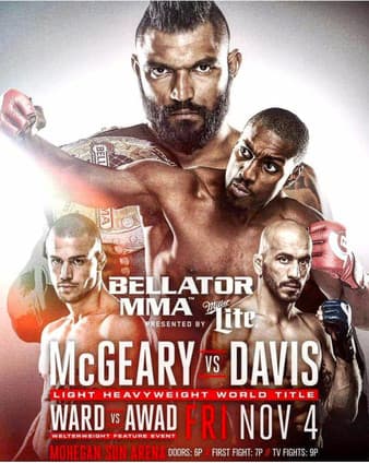 Bellator 163 - McGeary vs Davis