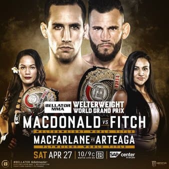 Bellator 220 - 맥도날드 vs 피치