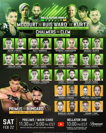 Bellator 240 - McCourt vs Ruis