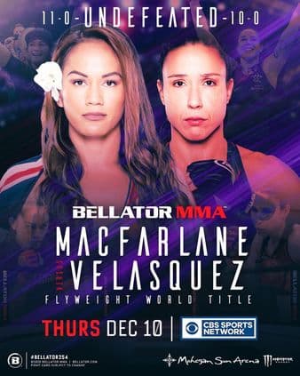 Bellator 254 - 맥팔레인 vs 벨라스케즈