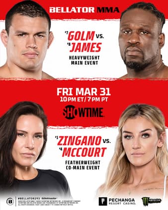 Bellator 293 - Golm vs James