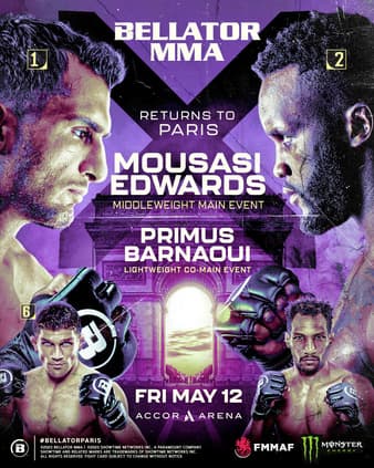 Bellator 296 - Mousasi vs Edwards