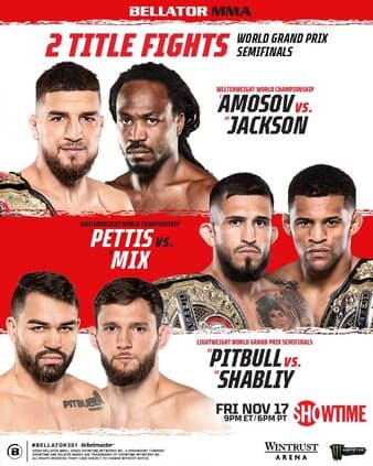 Bellator 301 - Amosov vs Jackson