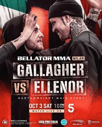 Bellator Milan - Gallagher vs Ellenor