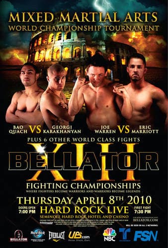 BFC - Bellator Fighting Championships 13