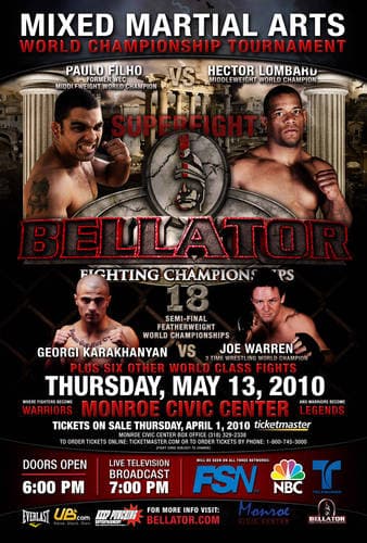 BFC - Bellator Fighting Championships 18