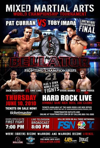 BFC - Bellator Fighting Championships 21