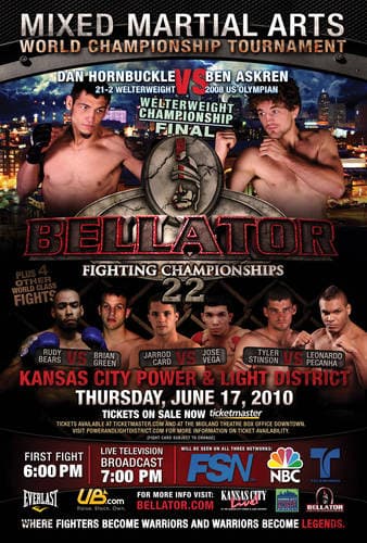 BFC - Bellator Fighting Championships 22