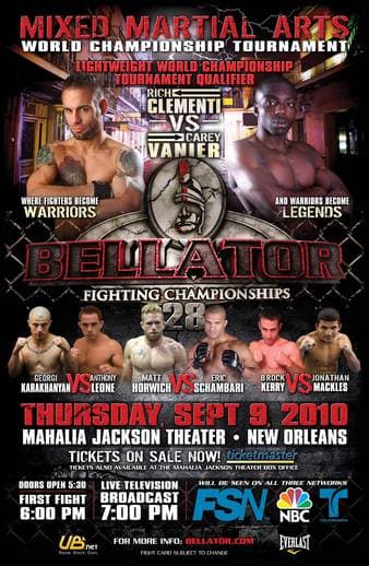 BFC - Bellator Fighting Championships 28