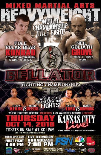 BFC - Bellator Fighting Championships 32