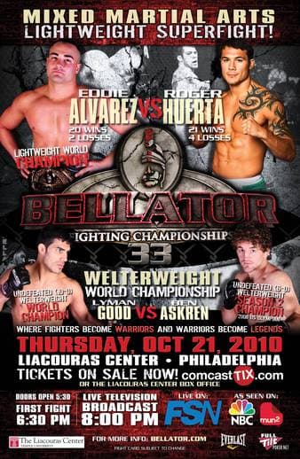 BFC - Bellator Fighting Championships 33