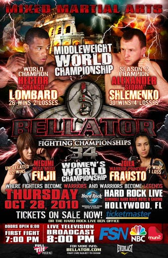 BFC - Bellator Fighting Championships 34