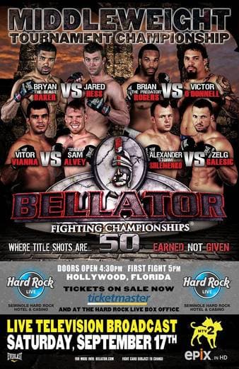 BFC - Bellator Fighting Championships 50