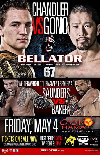 BFC - Bellator Fighting Championships 67