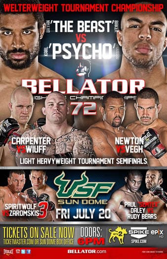 BFC - Bellator Fighting Championships 72