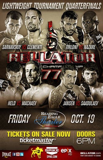 BFC - Bellator Fighting Championships 77