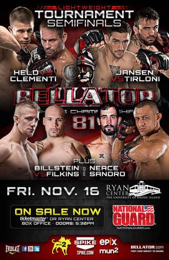 BFC - Bellator Fighting Championships 81