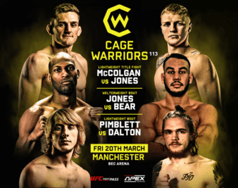 CW 113 - Cage Warriors 113