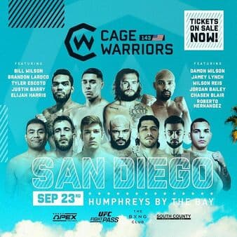 CW 143	 - Cage Warriors 143
