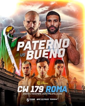 CW 179 - Cage Warriors 179: Rome