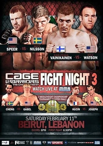 CWFC - Fight Night 3