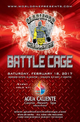 Gladiator Challenge - Battle Cage