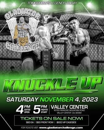 Gladiator Challenge - Knuckle Up