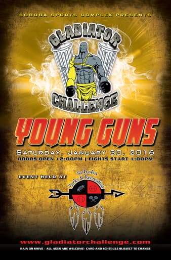 Gladiator Challenge - Young Gunz