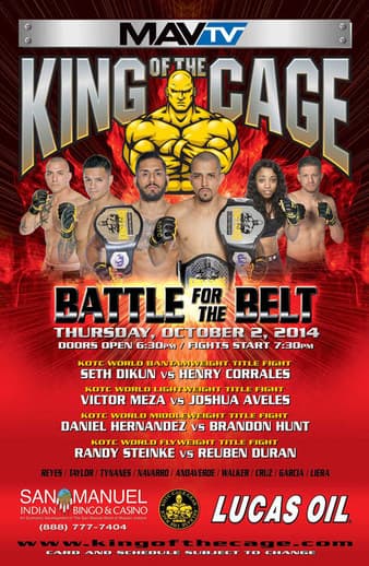KOTC - Battle For The Belt