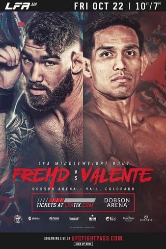 LFA 116 - Fremd vs Valente