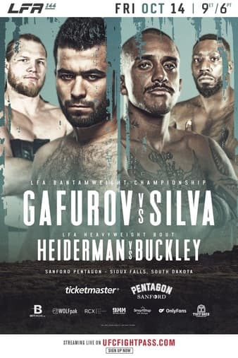 LFA 144 - Gafurov vs Silva