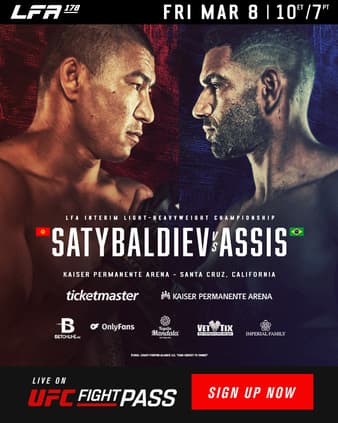 LFA 178 - Satybaldiev vs Assis
