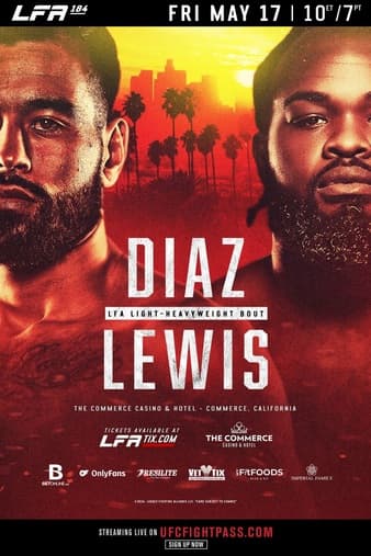 LFA 184 - Diaz vs Lewis