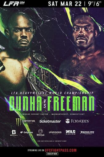 LFA 204 - Cunha vs Freeman