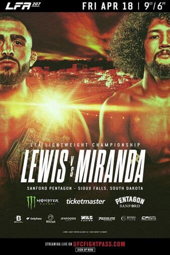LFA 207 - Lewis vs Miranda