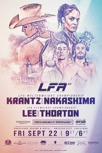 LFA 23 - Krantz vs Nakashima