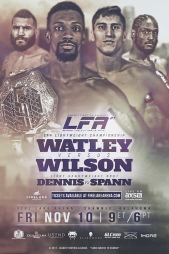 LFA 27 - Watley vs Wilson