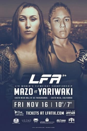 LFA 54 - Mazo vs Yariwake