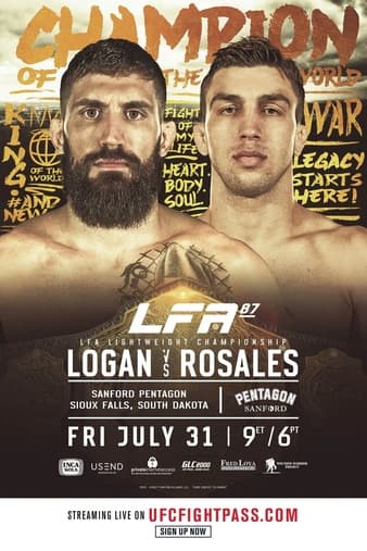 LFA 87 - Logan vs Rosales