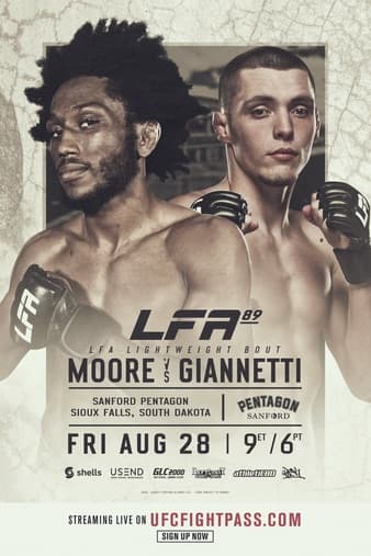 LFA 89 - Moore vs Giannetti