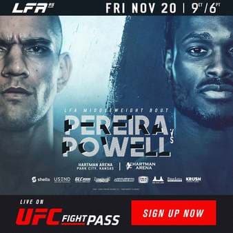 LFA 95 - Pereira vs Powell