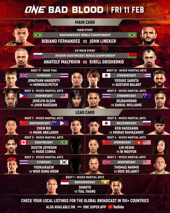 One Championship - Bad Blood