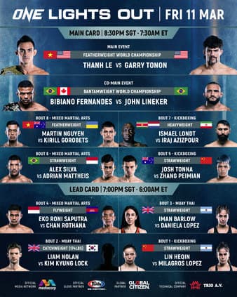 One Championship - Lights Out