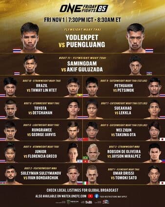 One Championship - One Friday Fights 85