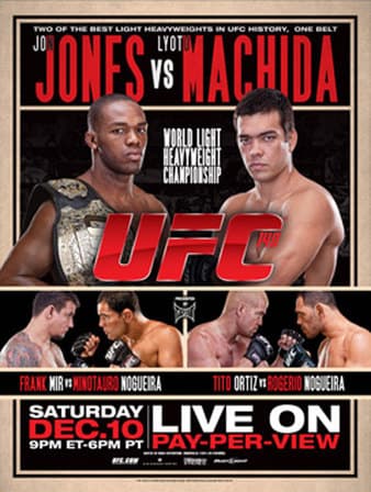 UFC 140 - Jones vs Machida