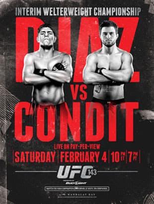 UFC 143 - Diaz vs Condit